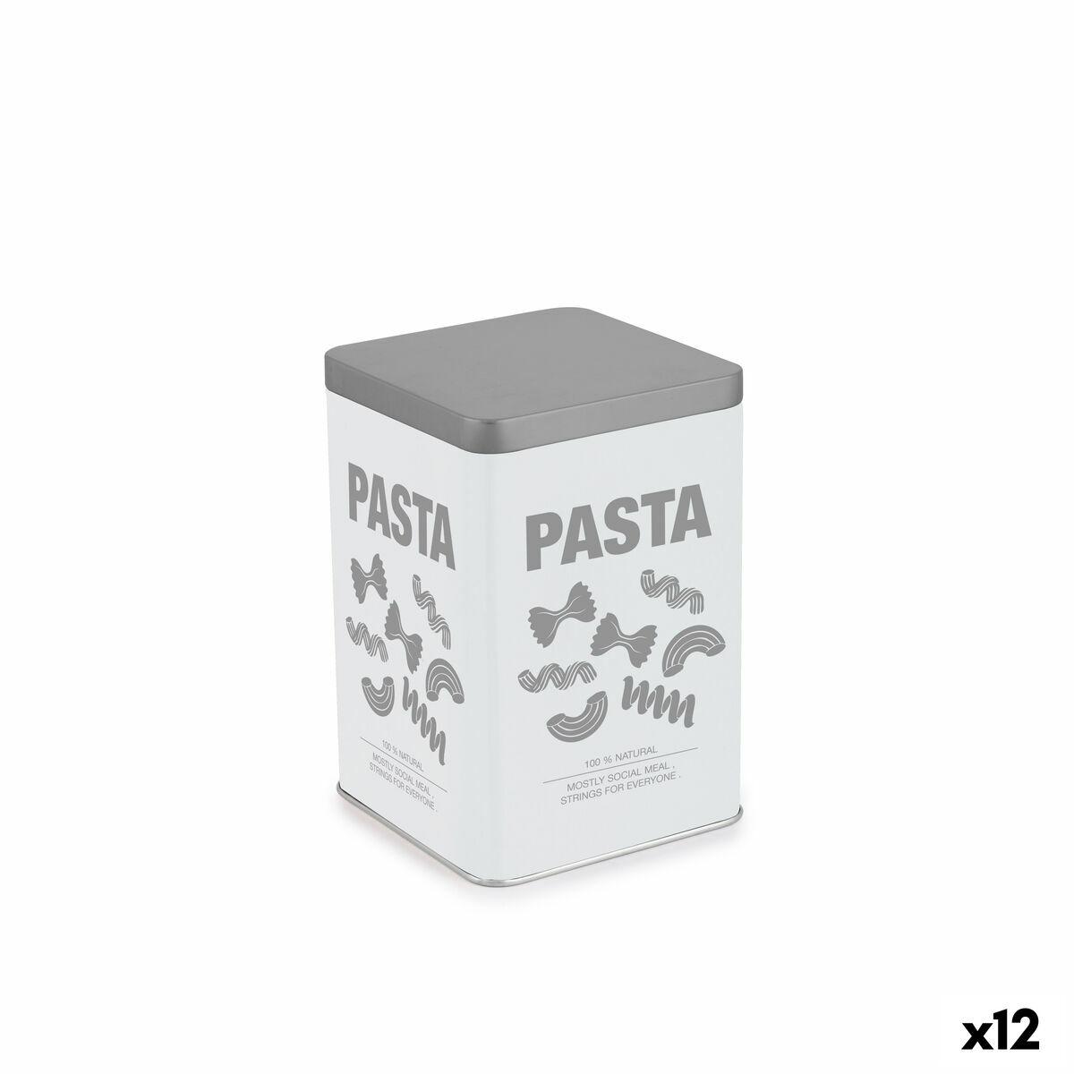 Quttin opbevaringsboks til pasta - 12 stk. (metal)