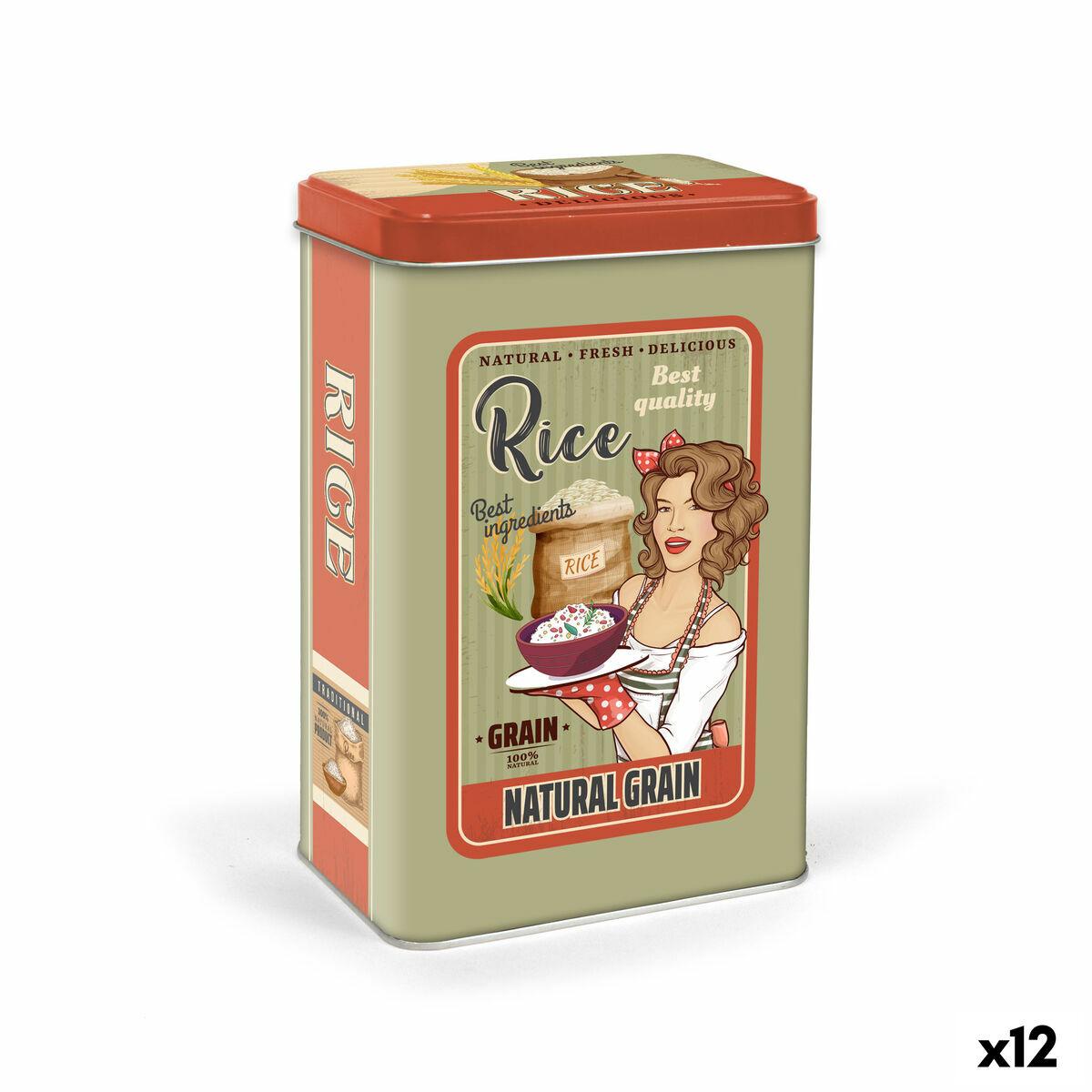 Quttin RICE metalboks - køkkenopbevaring (12 enheder)