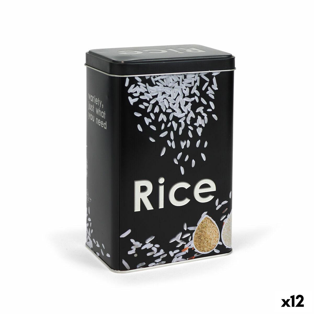 Quttin RICE køkkenboks - 12 stk. metalbeholdere