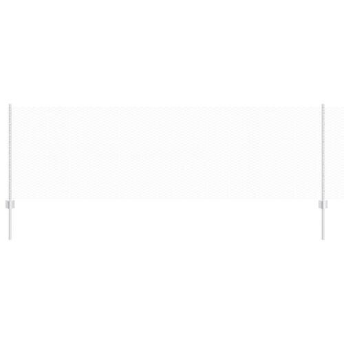 Hegnspæle 11 stk U-kanal 80 cm galvaniseret stål, sekskantet hegn 0,8x50 m galvaniseret stål