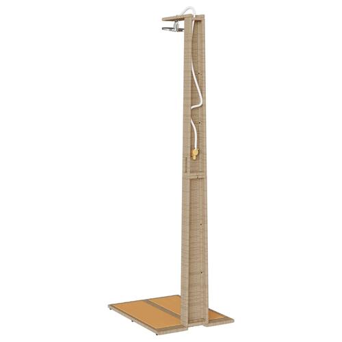 Havebruser Beige 60x80x214 cm Poly Rattan