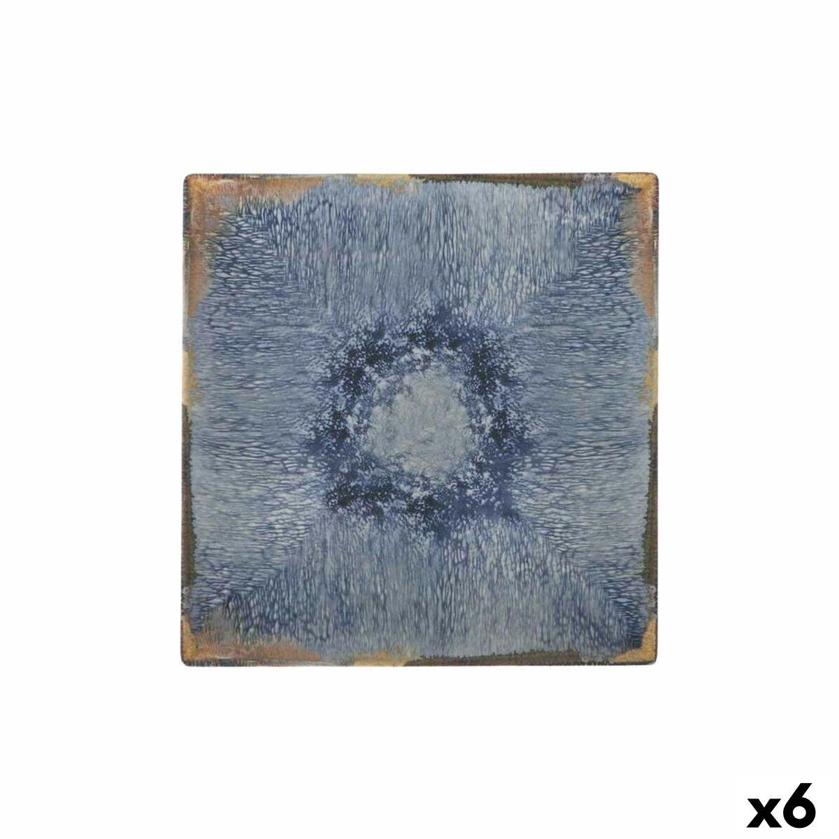 Aelia flad middagstallerken 24 x 24 cm - sæt á 6