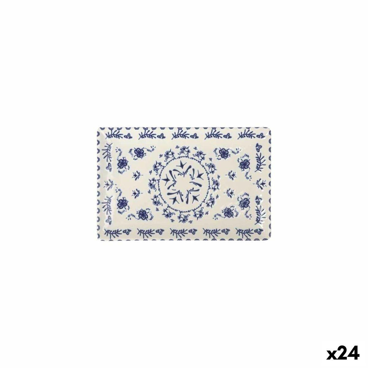 Blur serveringsfad rektangulært 20 × 13 × 2 cm - 24 stk.