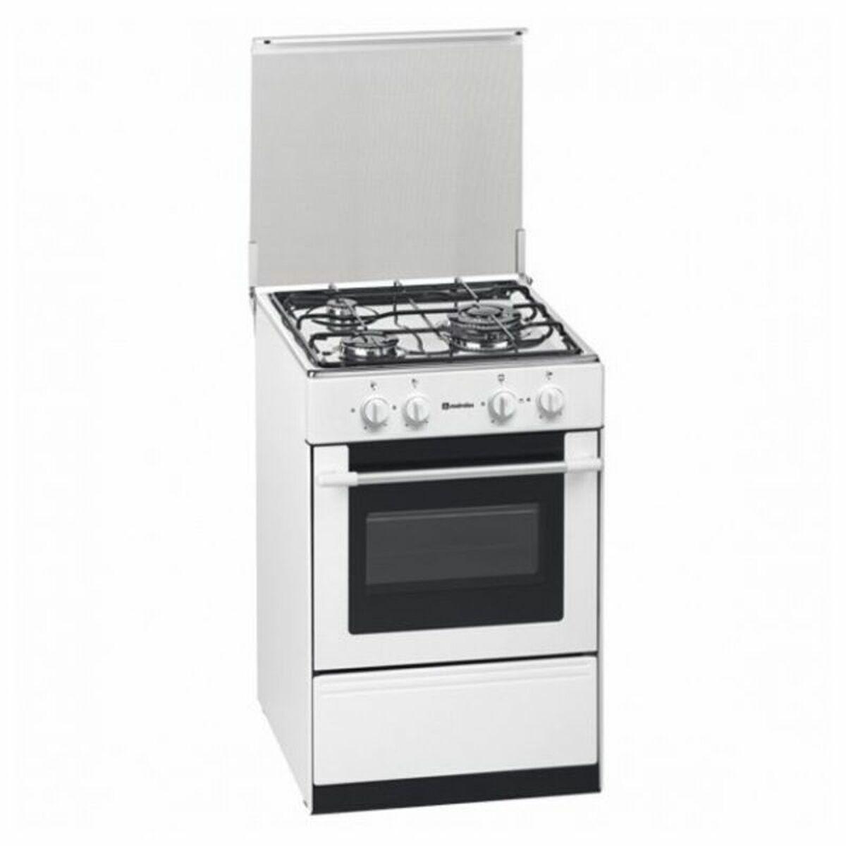 Gaskogeplade Meireles G1530 DV 53 L Hvid 3 Komfurer