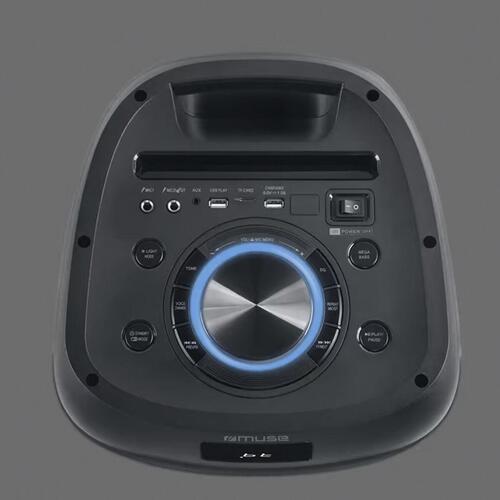 Transportable Bluetooth-højttalere Muse Sort 600 W