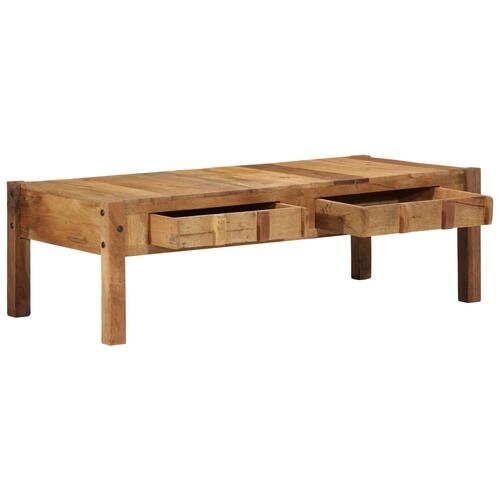 Sofabord 110x55x35 cm Genanvendt Massiv Træ