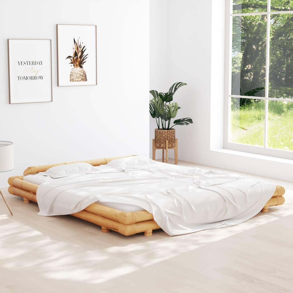 Sengeramme 180x200 cm bambus