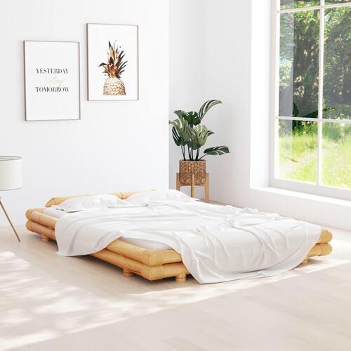 Sengeramme 140x200 cm bambus