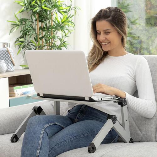 Justerbart bord med flere positioner til bærbar computer Omnible InnovaGoods (OUTLET A)