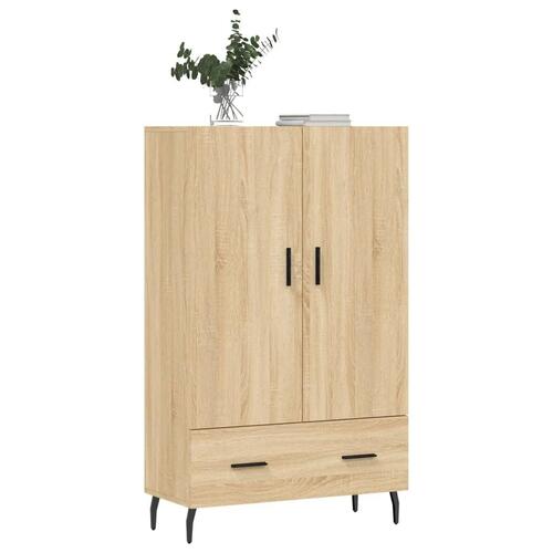 Skab 69,5x31x115 cm konstrueret træ sonoma-eg (OUTLET A)