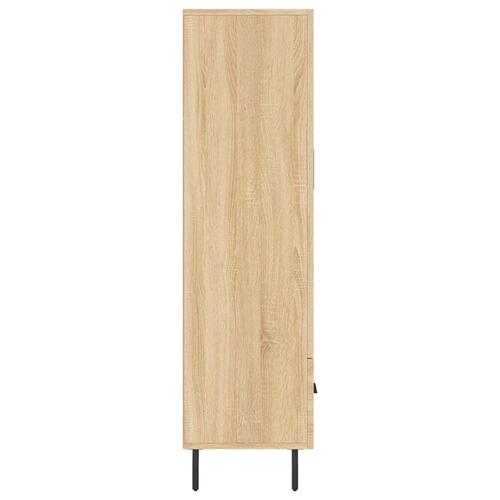 Skab 69,5x31x115 cm konstrueret træ sonoma-eg (OUTLET A)