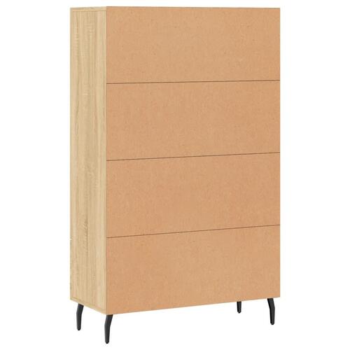 Skab 69,5x31x115 cm konstrueret træ sonoma-eg (OUTLET A)