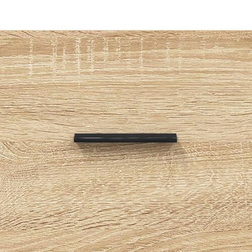 Skab 69,5x31x115 cm konstrueret træ sonoma-eg (OUTLET A)