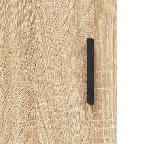 Skab 69,5x31x115 cm konstrueret træ sonoma-eg (OUTLET A)