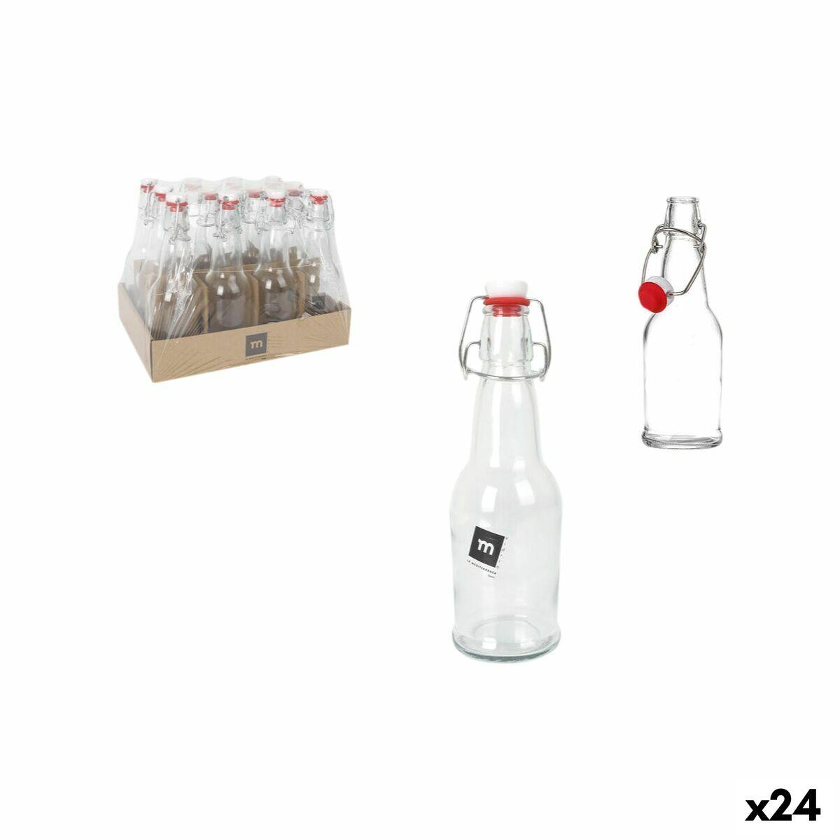 Glasflaske 250 ml - 24 stk. hermetisk