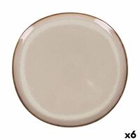 Desserttallerken Duomo Beige Ø 21 cm (6 enheder)