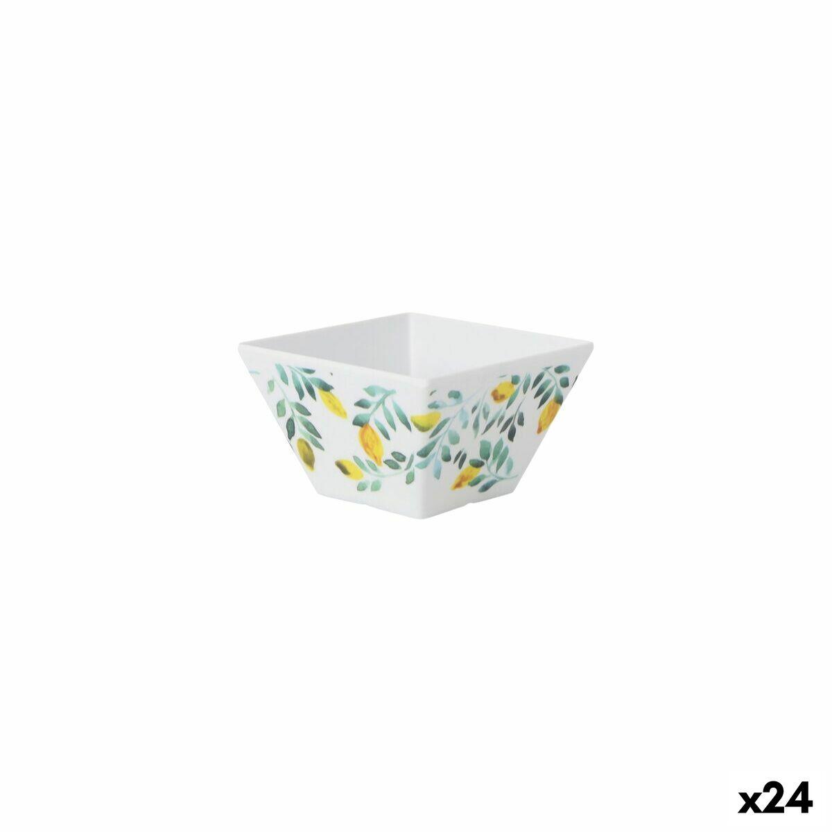 Snackskål Citron 10 × 10 × 6 cm - 24 stk.