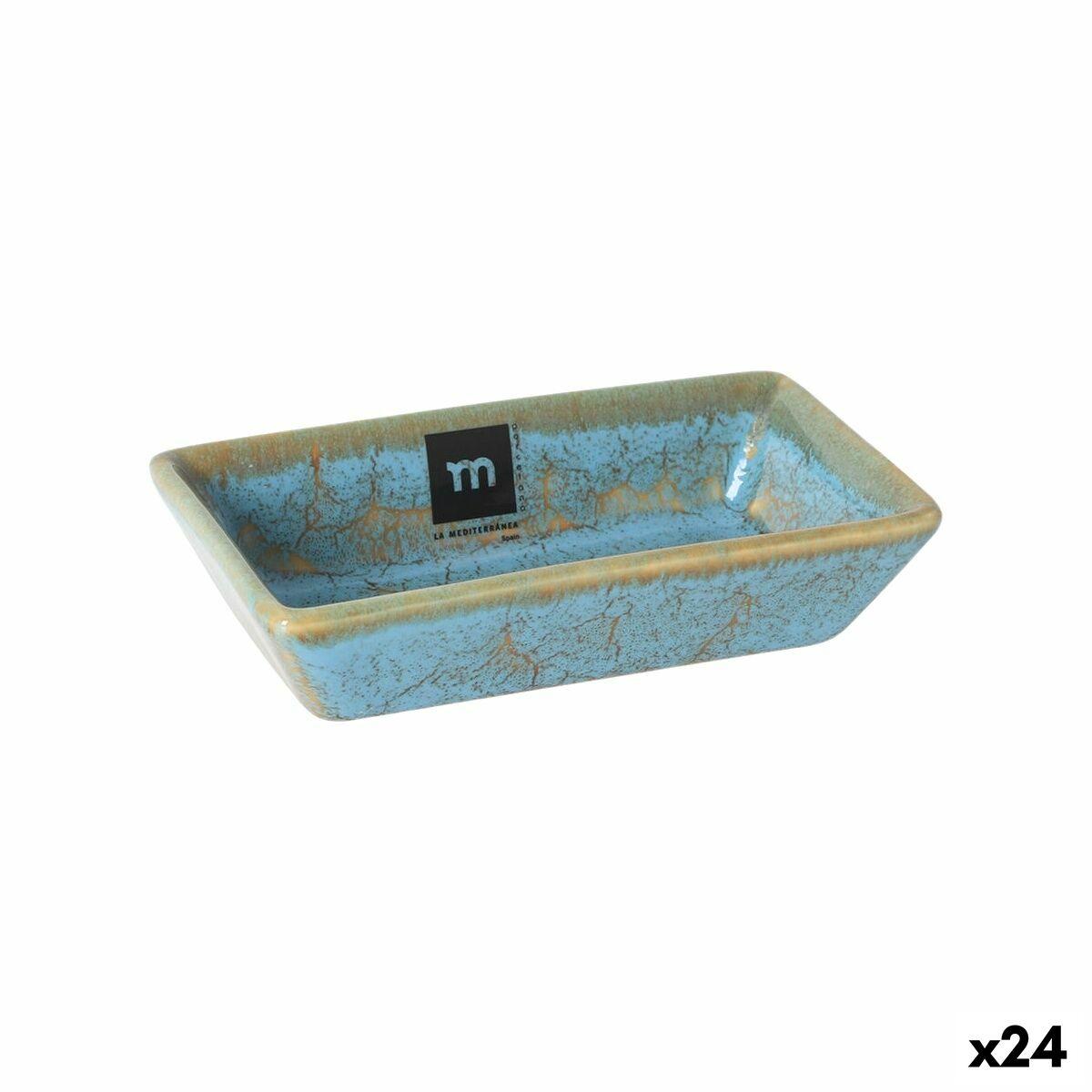 Snackskål Scratch, blå - 14,2 × 7,2 cm (24 stk.)