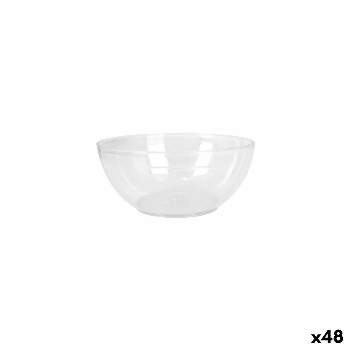 Dem Snackskål Smaty color - gennemsigtig, 9 × 9 × 4 cm (48 stk.)