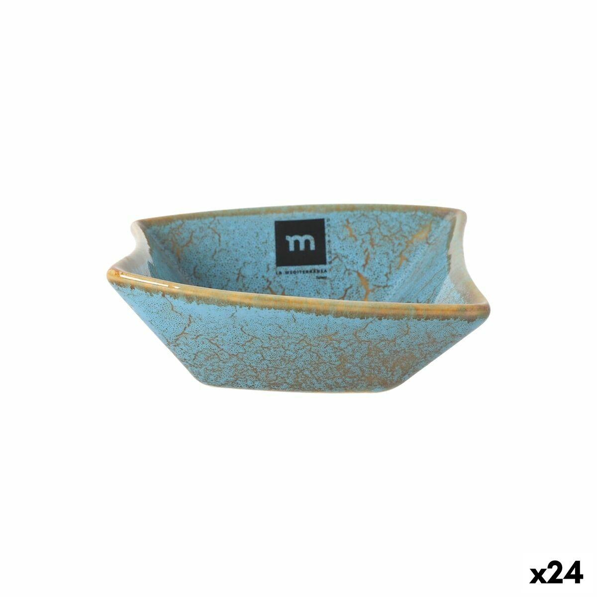 Snackskål Scratch, blå - 12,1 × 12,3 × 4,3 cm (24 stk.)