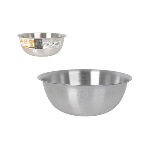 Skål MasterChef Rustfrit stål 2 L 2L 22 x 8,7 cm (24 enheder)