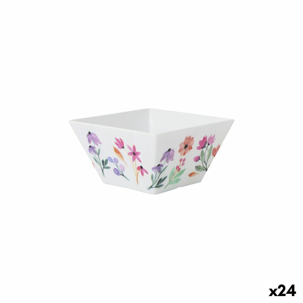 Snackskål Cvetlice 13 × 13 × 7 cm - 24 stk.