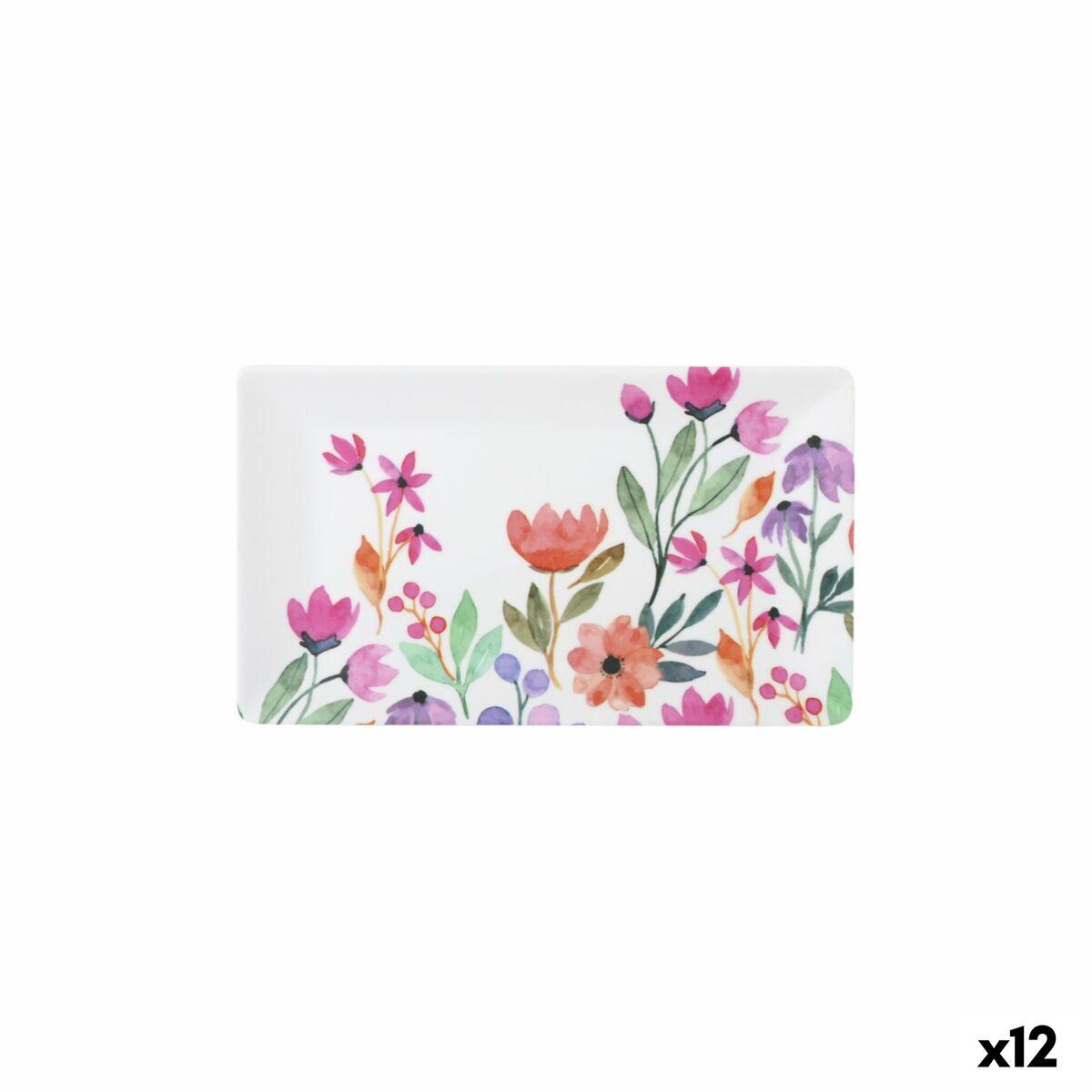Snackbakke Cvetlice, melamin, 25 × 15 × 2 cm, 12 stk.