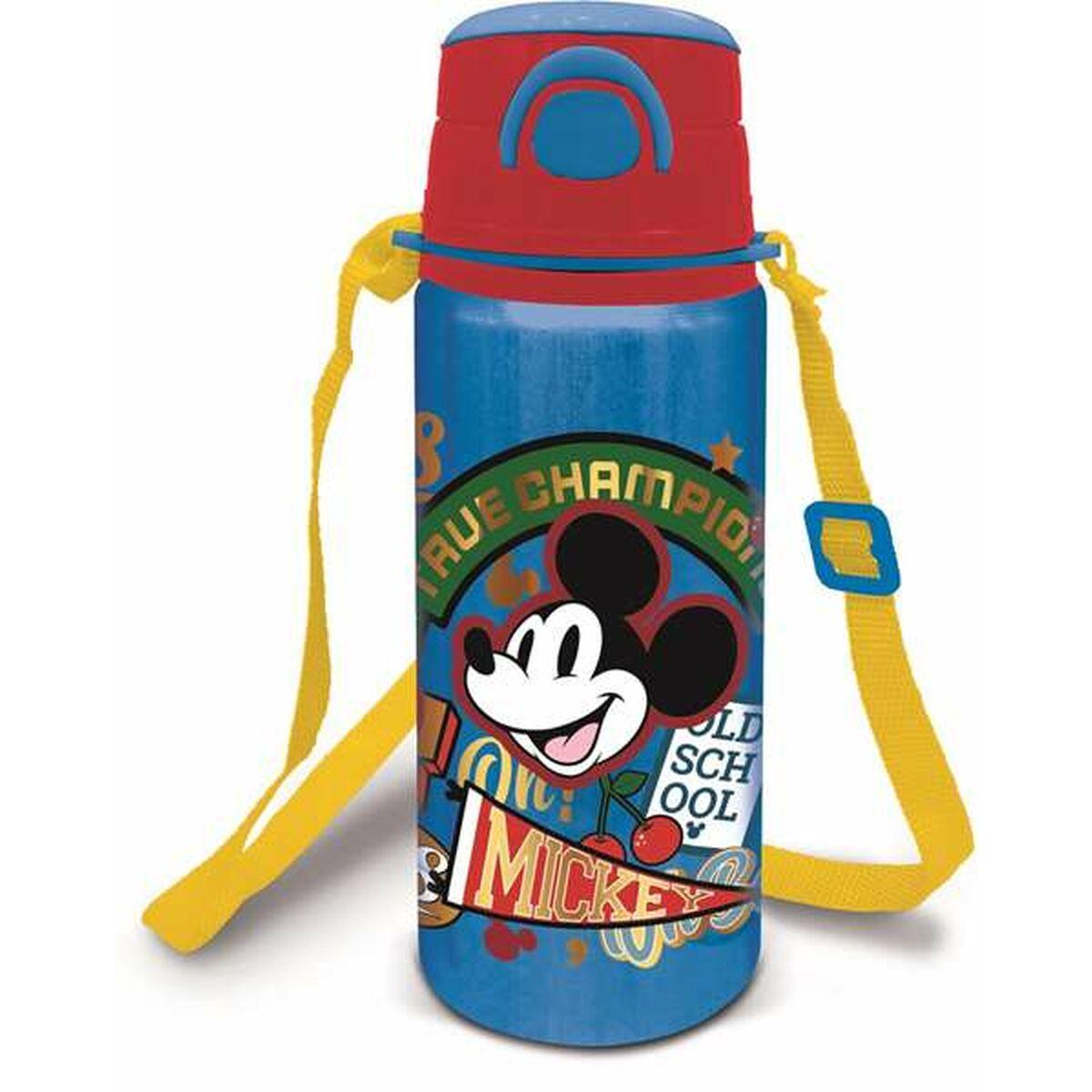 Drikkedunk Mickey Mouse True Champions aluminium 730 ml - blå