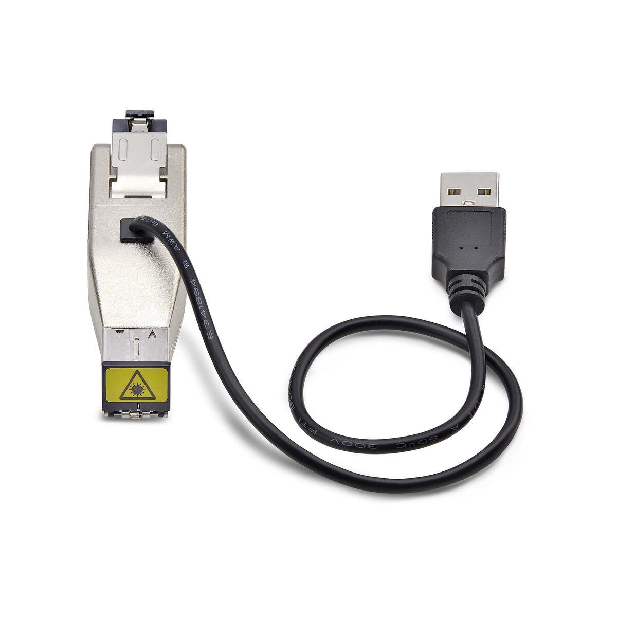 Startech D01ML55U-FIBER-MEDIA konverter/adapter til netværk (RJ45 til fiber)