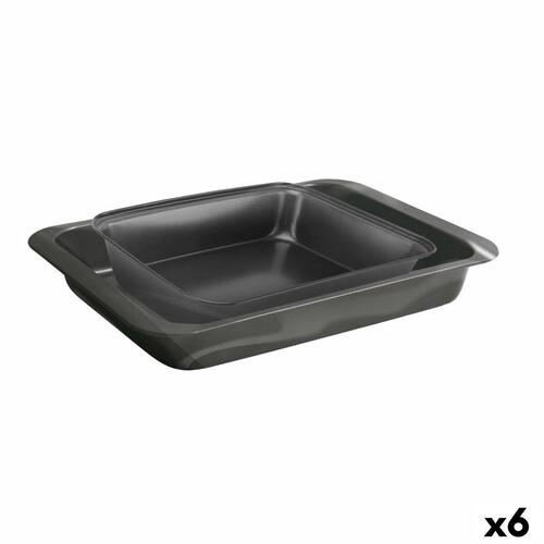 Bageplade Quttin Rektangulær 34 x 24 cm 42 x 29 cm (2 Dele) (6 enheder)