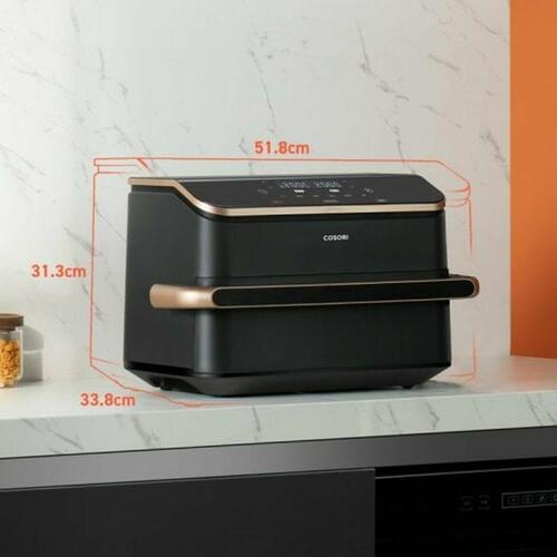 Airfryer Cosori 10 L Sølvfarvet Metallic