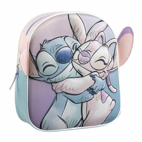 Skoletaske Stitch Blå