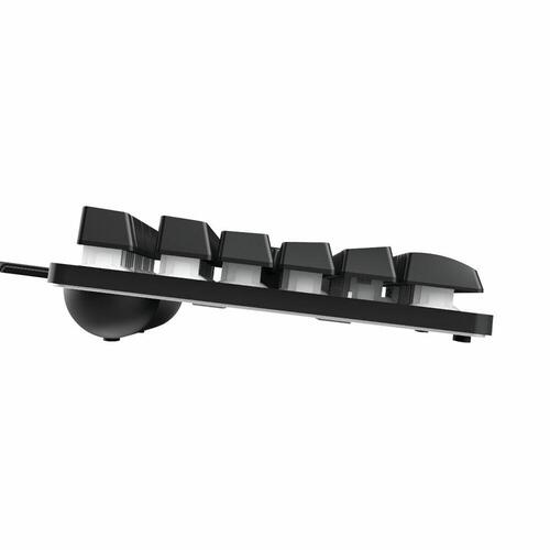 Tastatur Trust GXT 833 Thado Sort Sølvfarvet Monochrome Multi