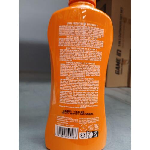 Solcreme spray Babaria Spf 30 200 ml D-vitamin
