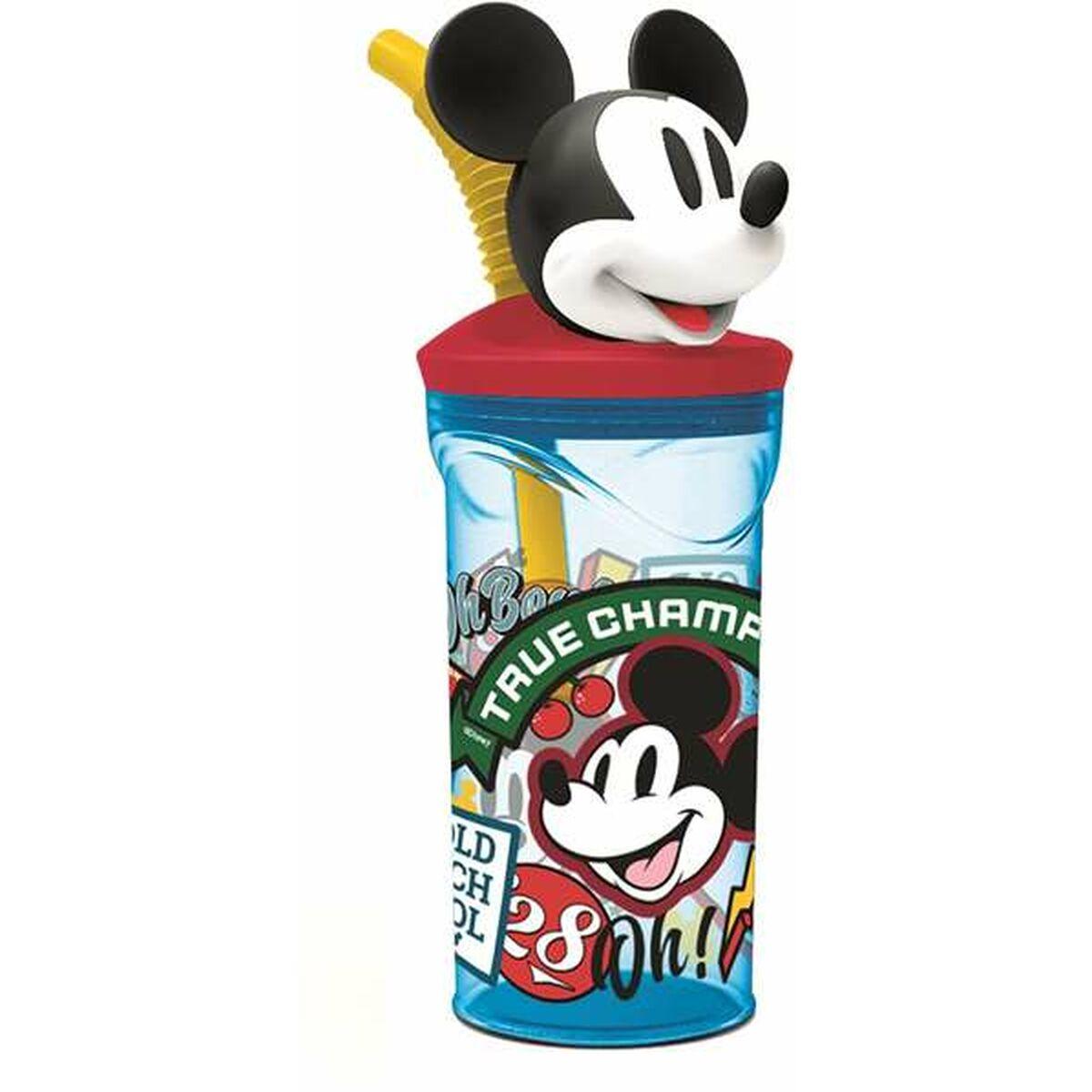Mickey Mouse kop med sugerør - True Champions 360 ml