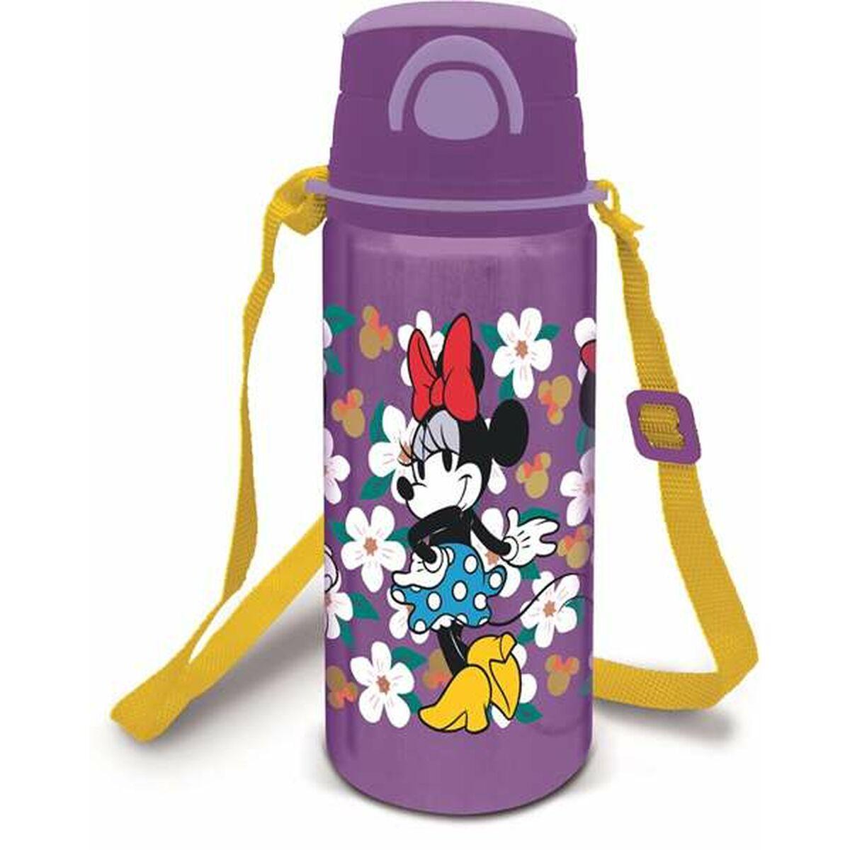 Minnie Mouse vandflaske - Minnie Sunshine, aluminium, 730 ml, lilla