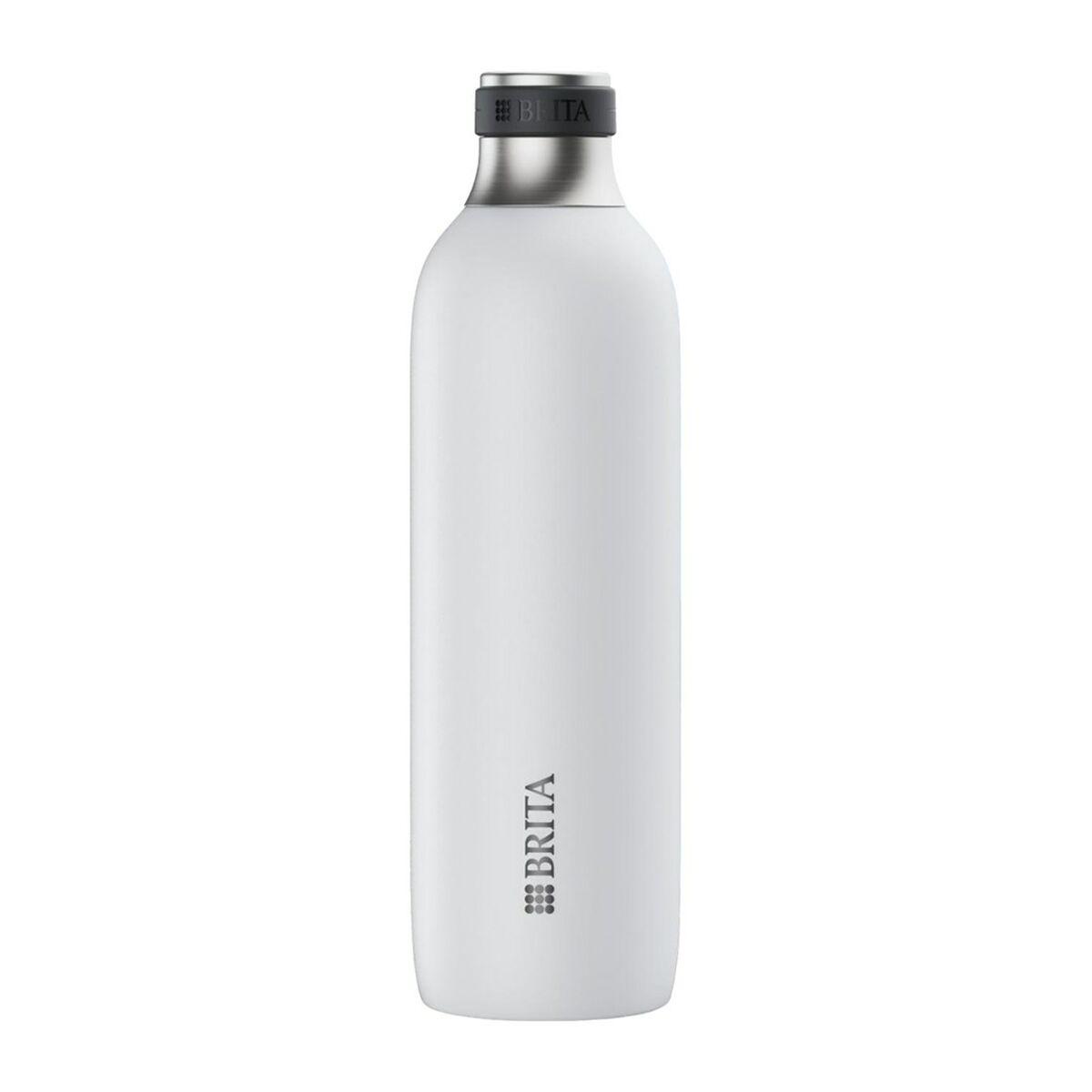 Termokande Brita 1046735 Hvid Sølvfarvet Rustfrit stål