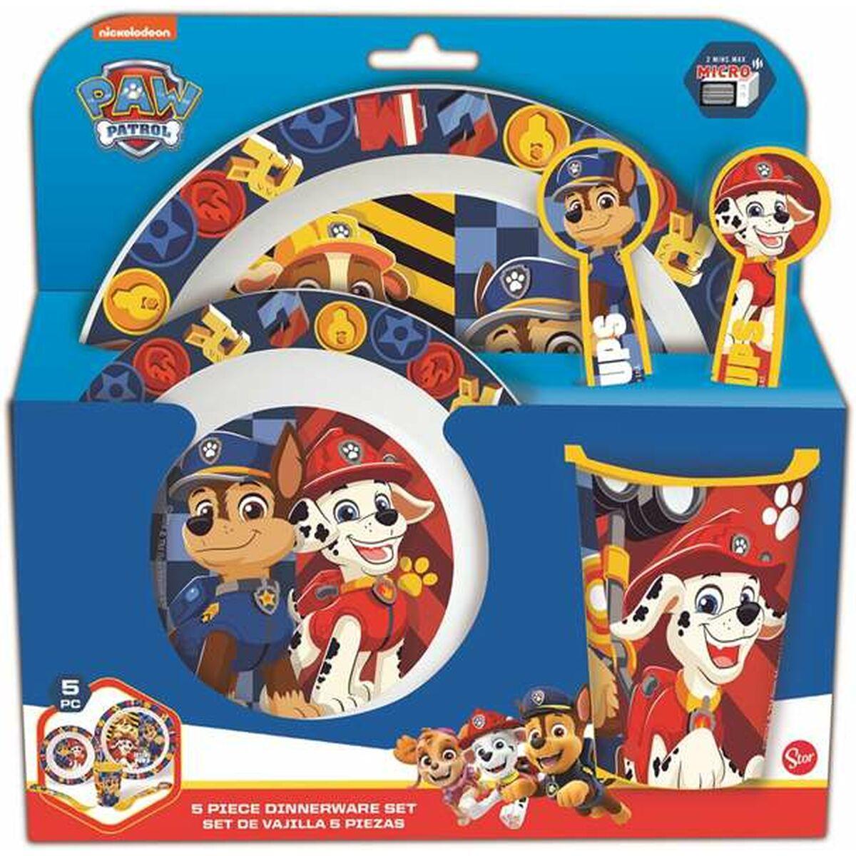 Børneservice sæt - Paw Patrol Boy Rescue Pups, 5 dele