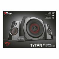PC-højttalere Trust GXT 38 2.1 Sort Rød/Sort 60 W