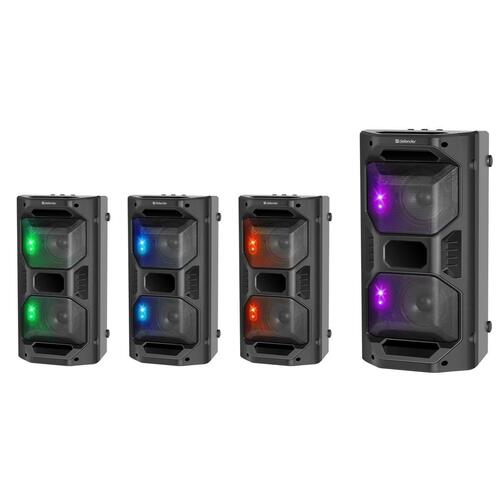 Transportable Bluetooth-højttalere Defender 65109 Sort 50 W