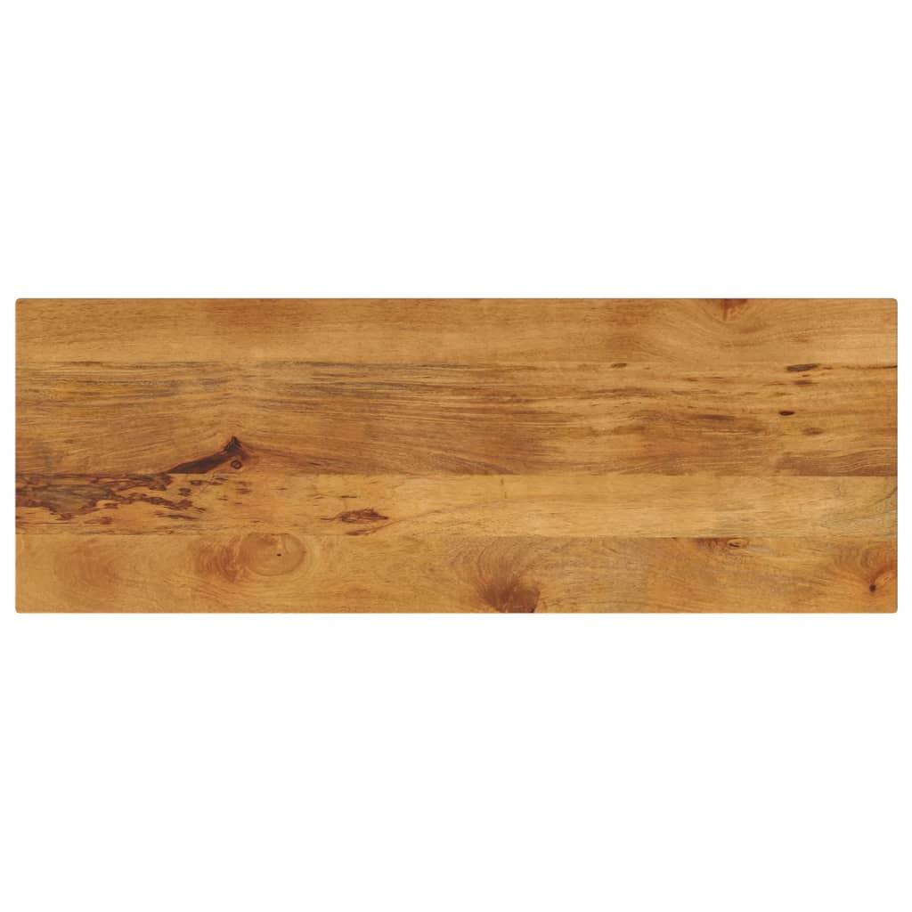 Bordplade 140x60x3,8 cm rektangulær massivt mangotræ