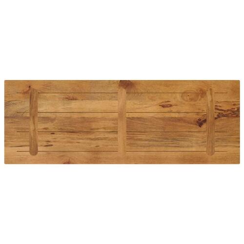Bordplade 140x60x3,8 cm rektangulær massivt mangotræ
