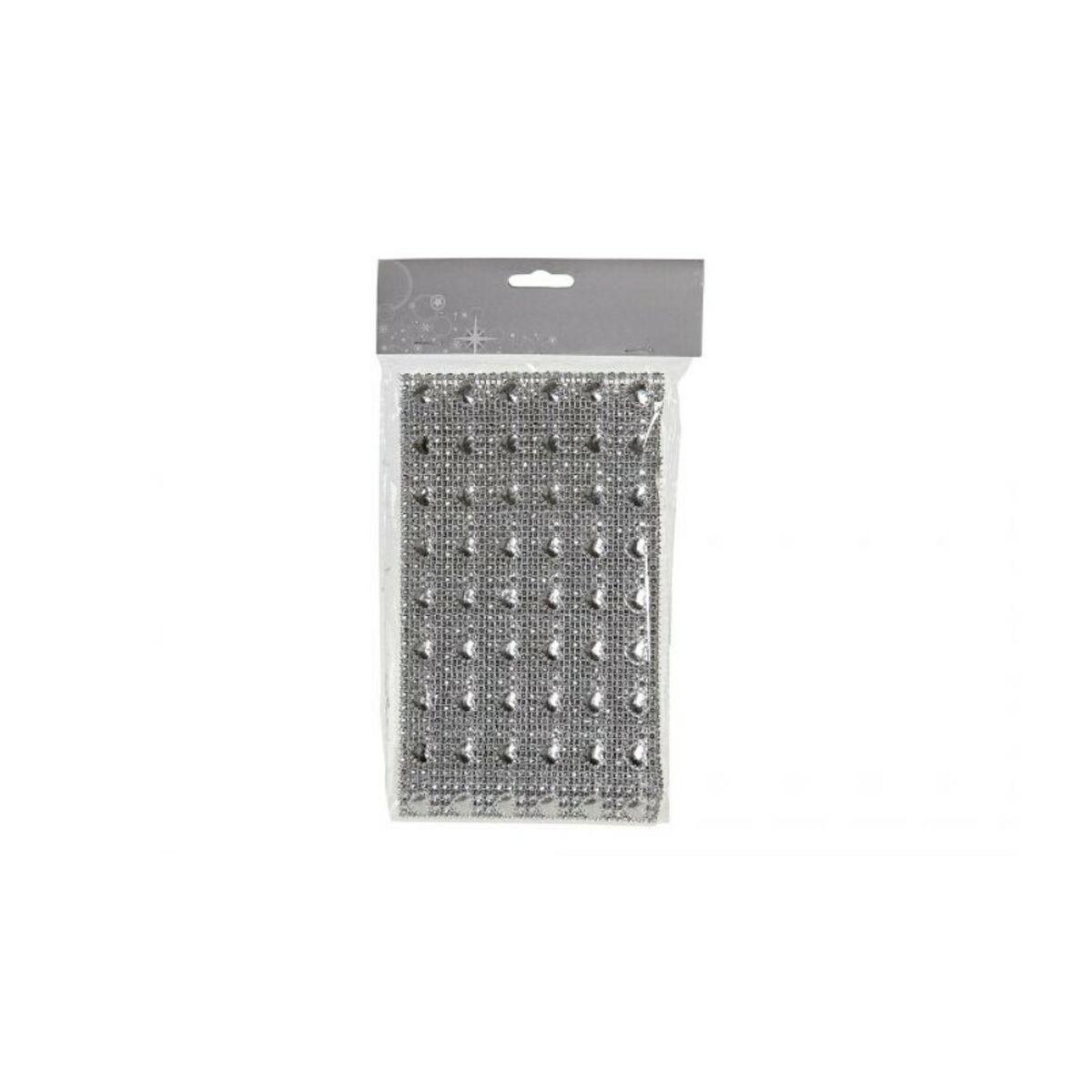 Juleguirlande - gylden/sølv, PVC, 150 × 12 cm