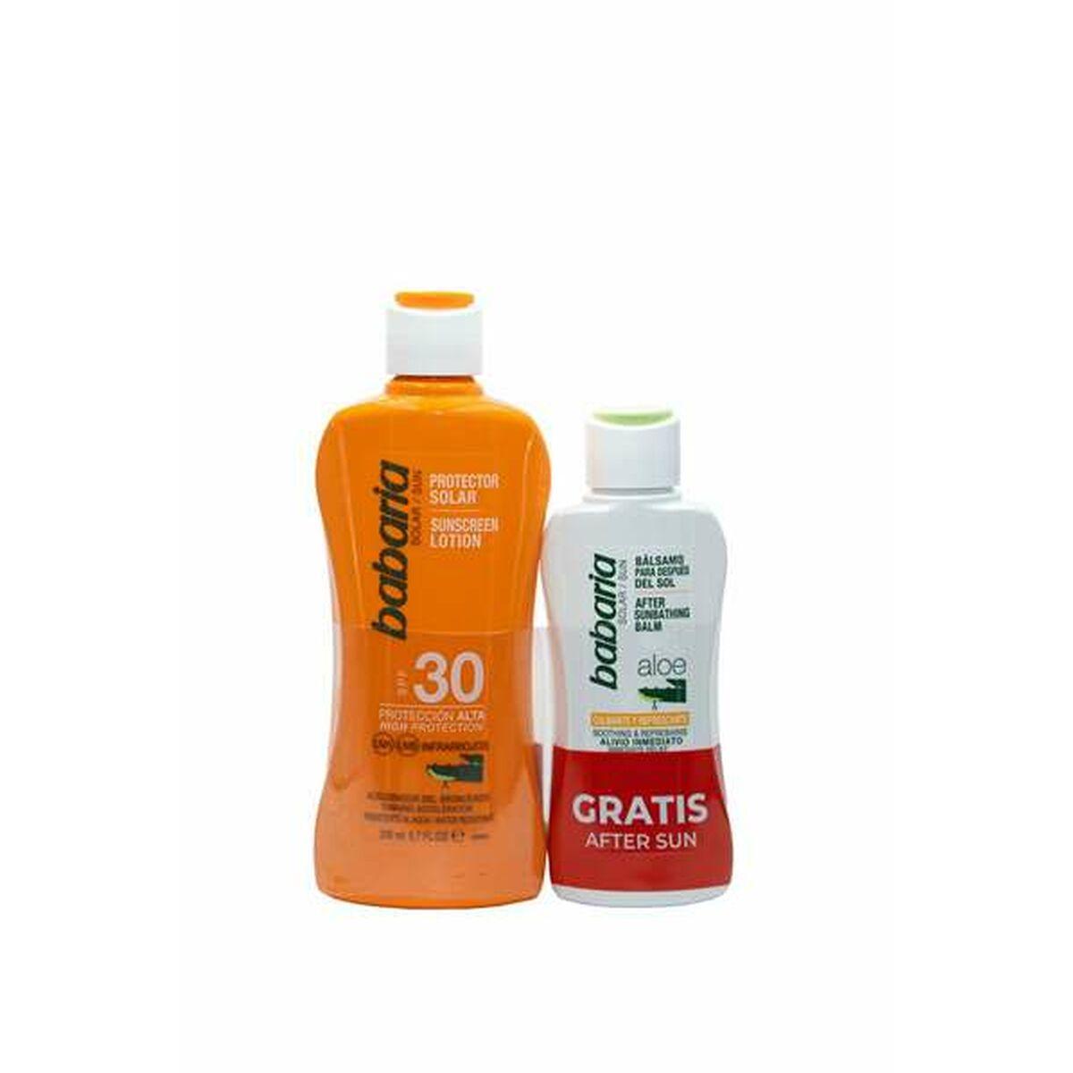 Solcreme til Børn Babaria Spf 30 100 ml Aloe Vera