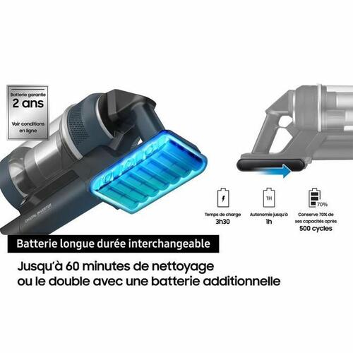 Stavstøvsuger Samsung VS20B95823W/WA 210 W 580 W