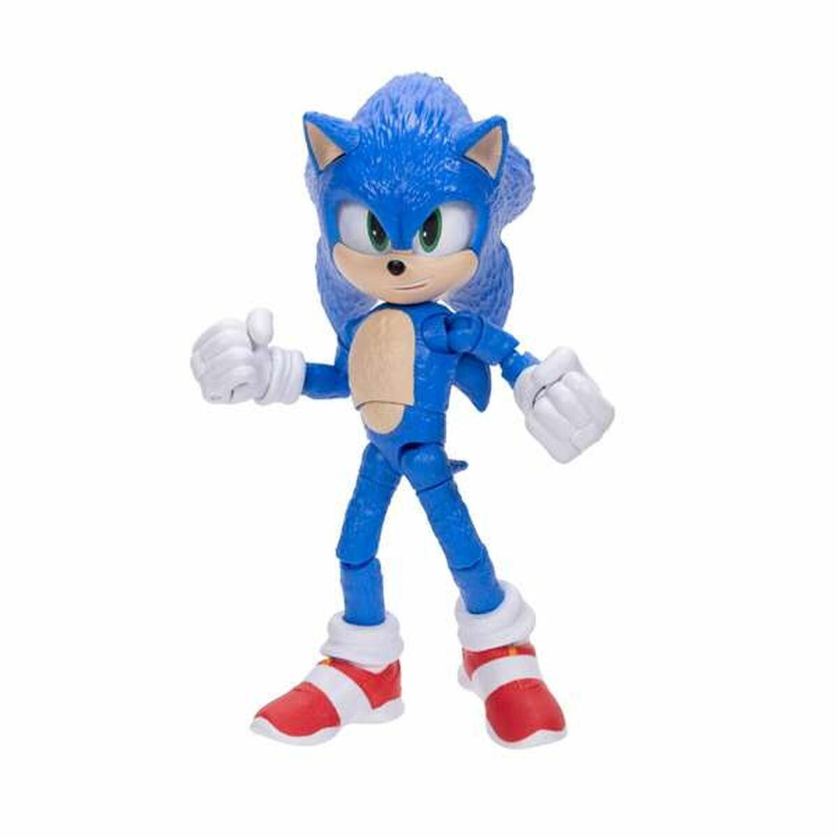 Sonic actionfigur 13 cm - Multifarvet (PVC)