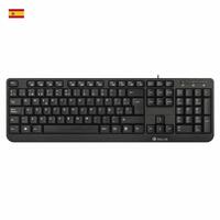 Tastatur NGS NGS-KEYBOARD-0344 Sort