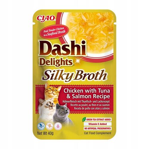 Snack for Cats Inaba Dashi Delights Silky Broth Kylling 40 g