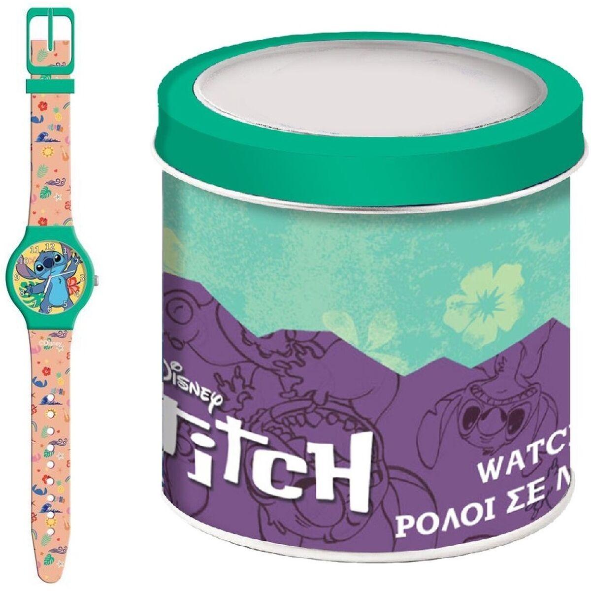 Lilo & Stitch armbåndsur til børn - Tin Box Ø 33 mm