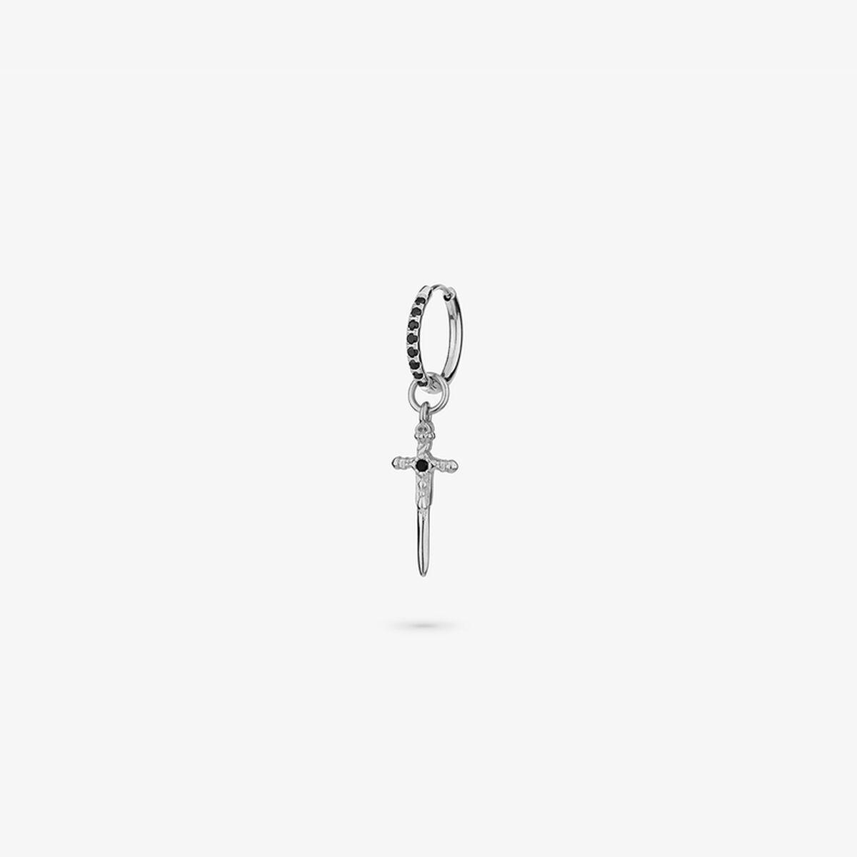 Radiant RH000193 ørering - sølvfarvet, 1 stk. billede